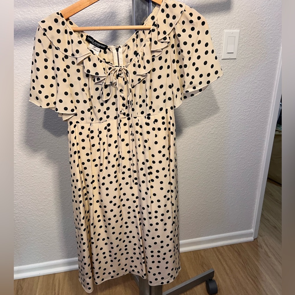 Dolce & Gabbana Polka Dot Dress
